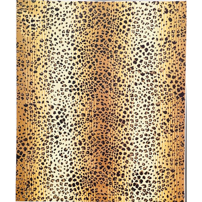 SOFARI COLLECTION LEOPARD PRINT LUXURY BLANKET QUEEN