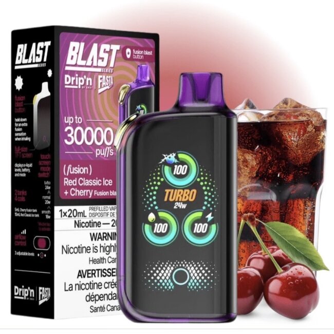 DRIPIN DRIP'N  BLAST FASTA 30K DISPOSABLE FUSION SERIES