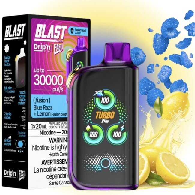 DRIPIN DRIP'N  BLAST FASTA 30K DISPOSABLE FUSION SERIES