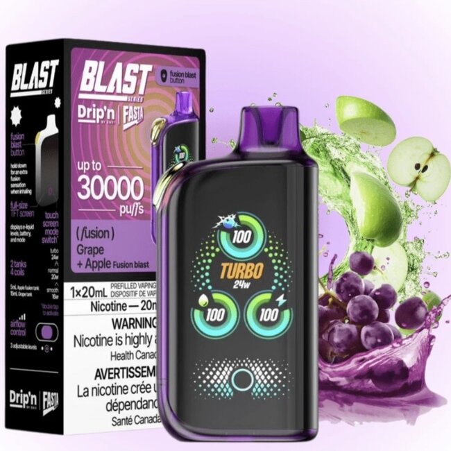 DRIPIN DRIP'N  BLAST FASTA 30K DISPOSABLE FUSION SERIES