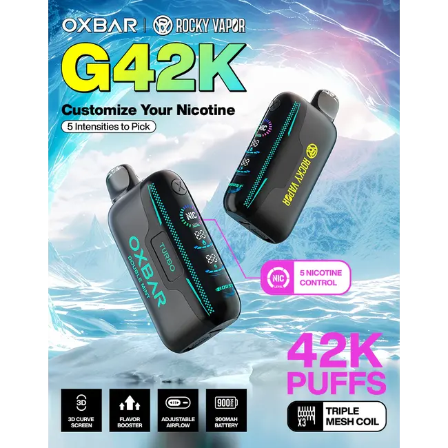 OXBAR ROCKEY VAPOR OXBAR G42K