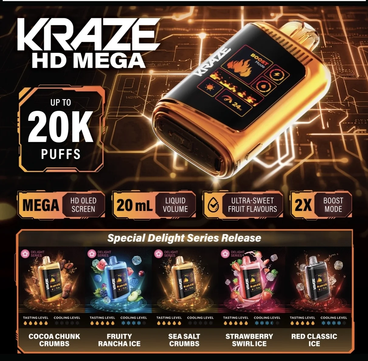 Kraze HD Mega 20K: The Perfect Blend of Convenience, Style, and Performance