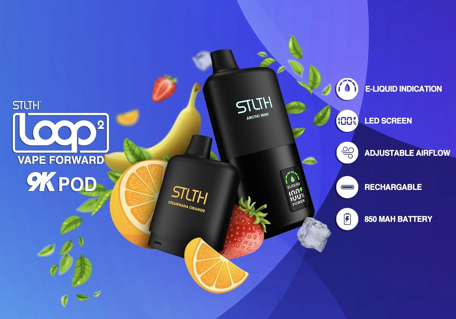 Dive into Vaping Bliss with STLTH LOOP 9K POD: Discover Long-Lasting Flavors and Eco-Friendly Innovation!