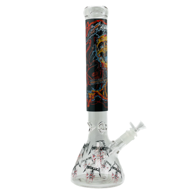 16''  METALLIC  BEAKER BONG MA-S5