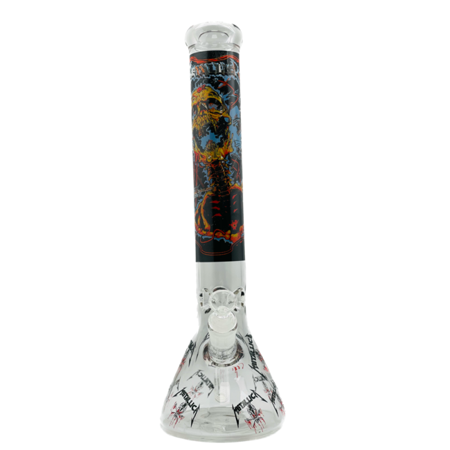 16''  METALLIC  BEAKER BONG MA-S5