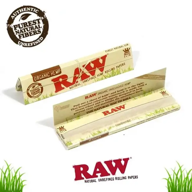 RAW RAW ORGANIC HEMP ROLLING PAPER