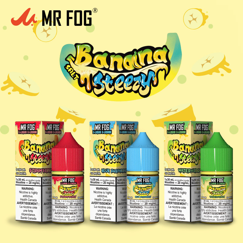 MR FOG JUICE BANANA STEEZY SALT NIC 1
