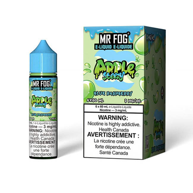 MR FOG MR FOG APPLE STEEZY FREE BASE  E-LIQUID