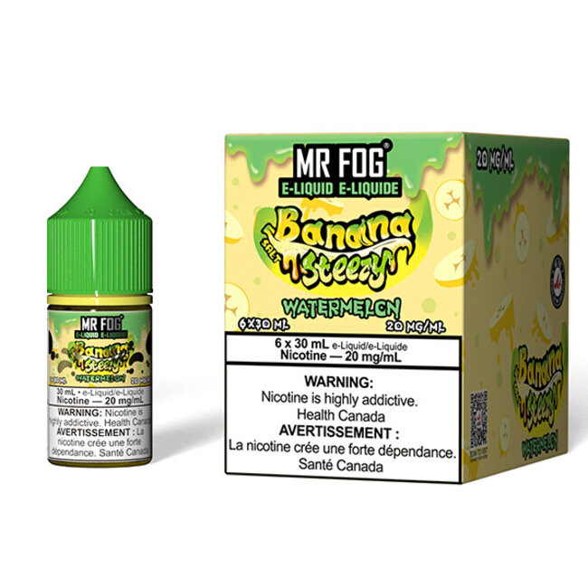 MR FOG MR FOG JUICE BANANA  STEEZY  SALT NIC