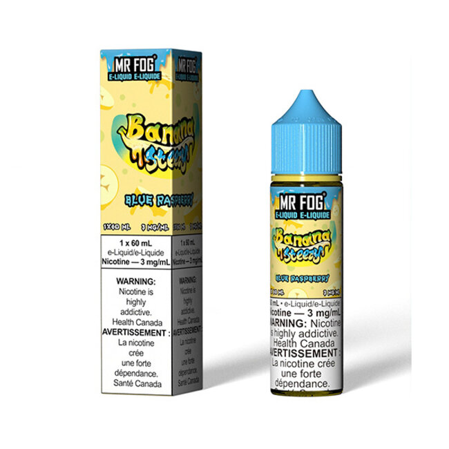 MR FOG MR FOG BANANA STEEZY FREE BASE E-LIQUID