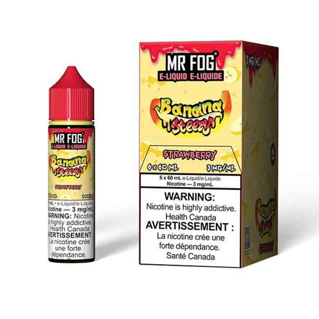 MR FOG MR FOG BANANA STEEZY FREE BASE E-LIQUID