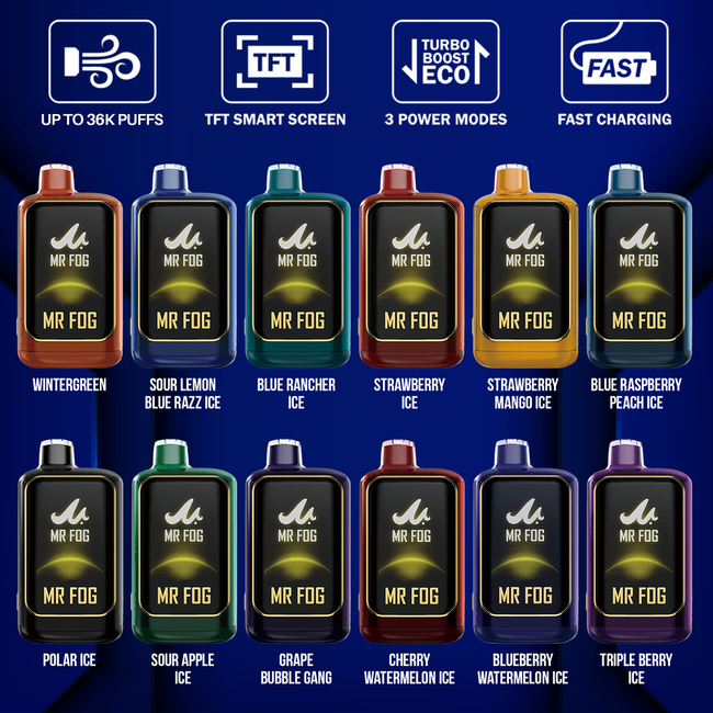 MR FOG MR FOG NOVA 36000 PUFFS DISPOSABLE