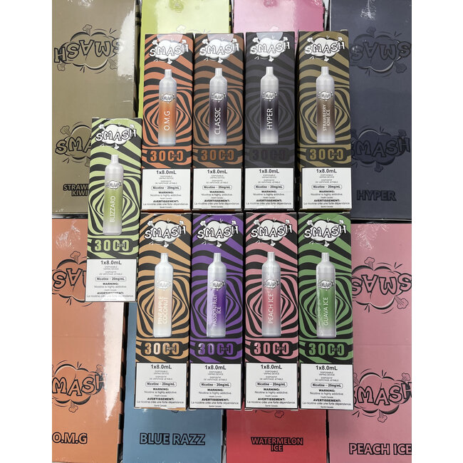SMASH SMASH DISPOSABLE 3000 PUFFS