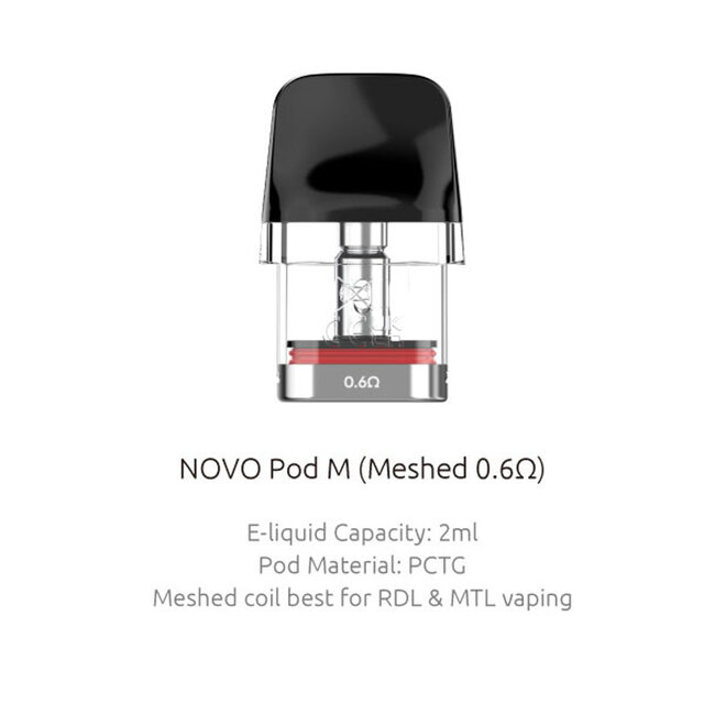 SMOKE SMOK NOVO POD M REPLACEMENT POD(3 PCS)