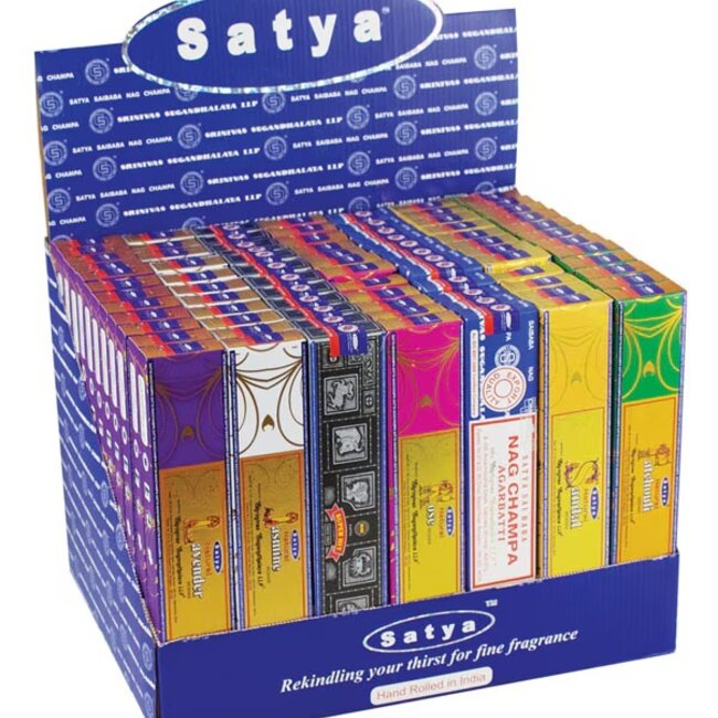 SATYA SATYA INCENSE STICKS NATURAL SERIES 15G-IN819