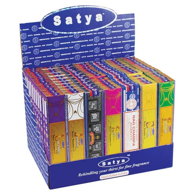 SATYA SATYA INCENSE STICKS NATURAL SERIES 15G-IN819