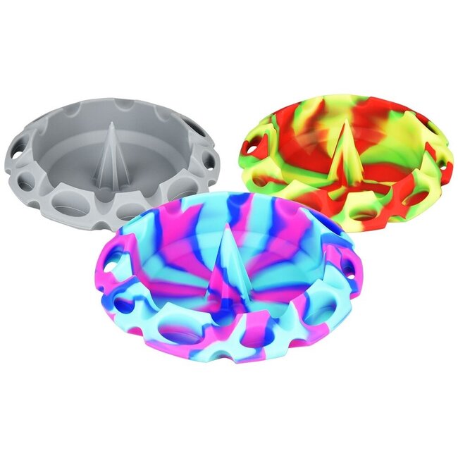 4.75'' DEBOWLER UFO SILICONE ASHTRAY -AT879