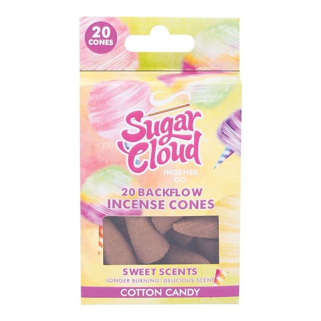 SUGER CLOUD SUGAR CLOUD SWEET SCENTS BACK FLOW INCENSE CONS-IN872