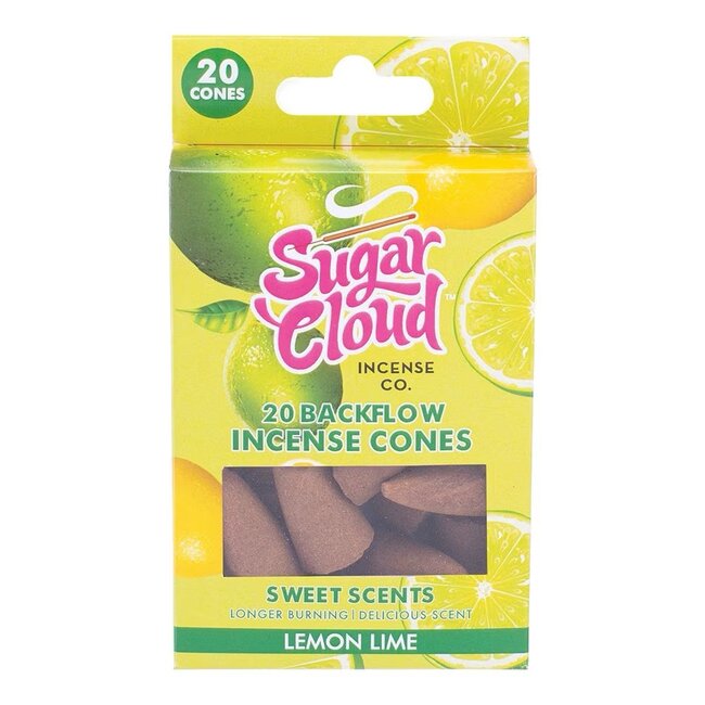 SUGER CLOUD SUGAR CLOUD SWEET SCENTS BACK FLOW INCENSE CONS-IN872
