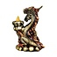6'' COPPER DRAGON BACKFLOW CONE INCENSE BURNER- IB532