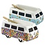 FUJIMA VINTAGE HIPPIE BUS CERMIC ASHTRAY 5.25''- AT880