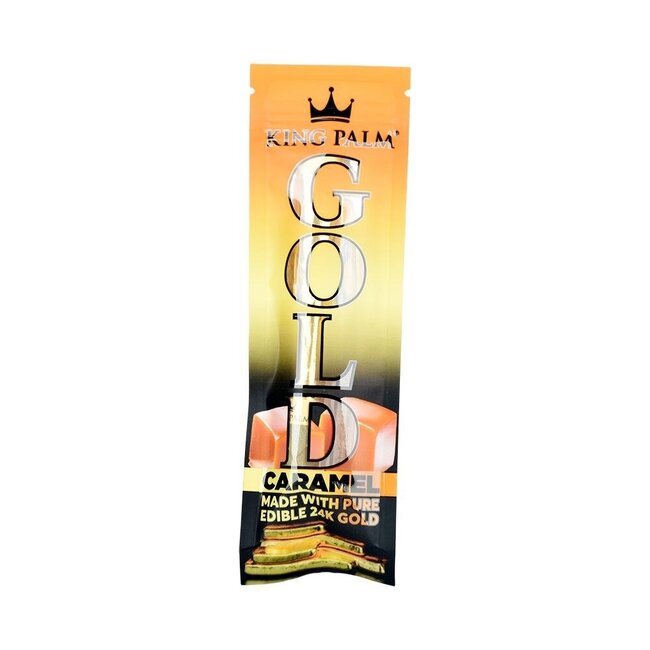 KING PALM KING PALM 24K GOLD CONE CARAMEL KING SIZE- RP773