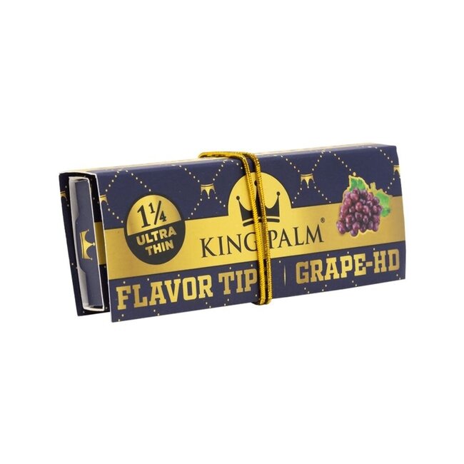 KING PALM KING PALM FRENCH BROWN PAPER & FLAVOUR TIPS 1-1/4-RP764