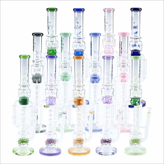 KAPOW 23'' KAPOW TALL  THICK BONG C1608 KAPOW 23'' KAPOW TALL  THICK BONG C1608