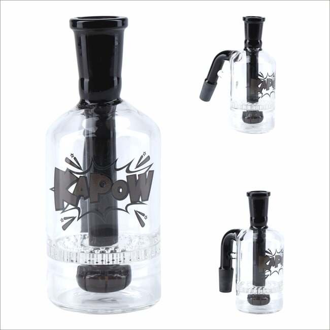 KAPOW KAPOW ASH CATCHER 14MM HONEYCOMB PERCOLATOR CE15