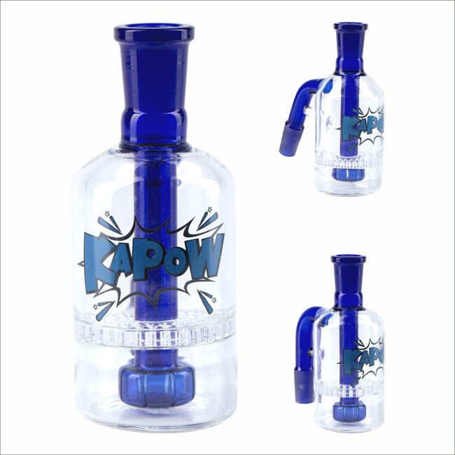 KAPOW KAPOW ASH CATCHER 14MM HONEYCOMB PERCOLATOR CE15
