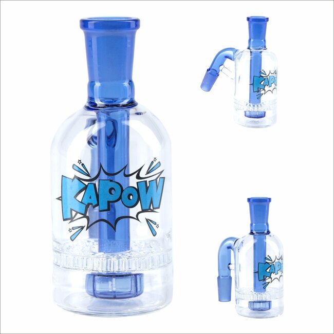 KAPOW KAPOW ASH CATCHER 14MM HONEYCOMB PERCOLATOR CE15