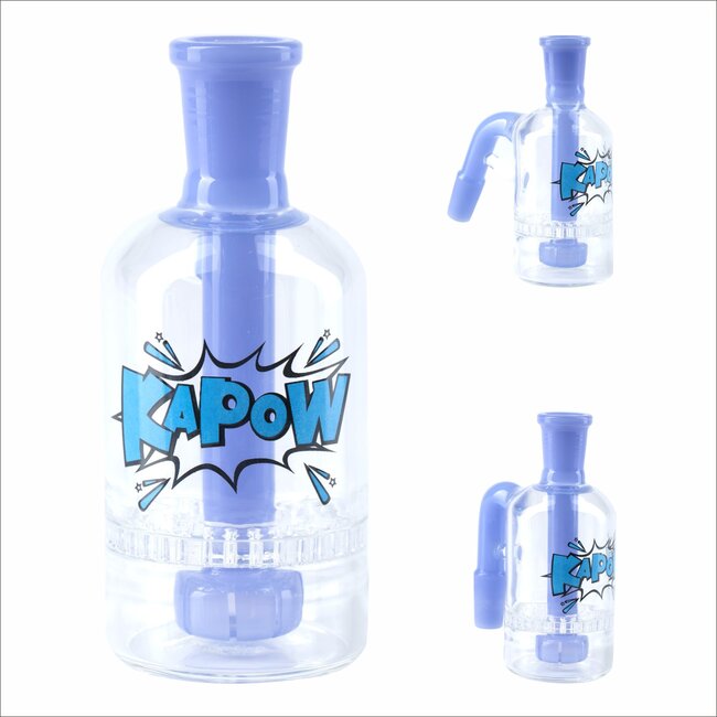 KAPOW KAPOW ASH CATCHER 14MM HONEYCOMB PERCOLATOR CE15