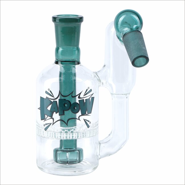 KAPOW KAPOW ASH CATCHER 14MM HONEYCOMB PERCOLATOR 45 DEGREE CE04