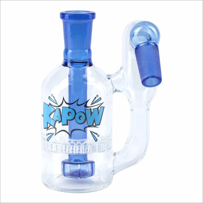 KAPOW KAPOW ASH CATCHER 14MM HONEYCOMB PERCOLATOR 45 DEGREE CE04