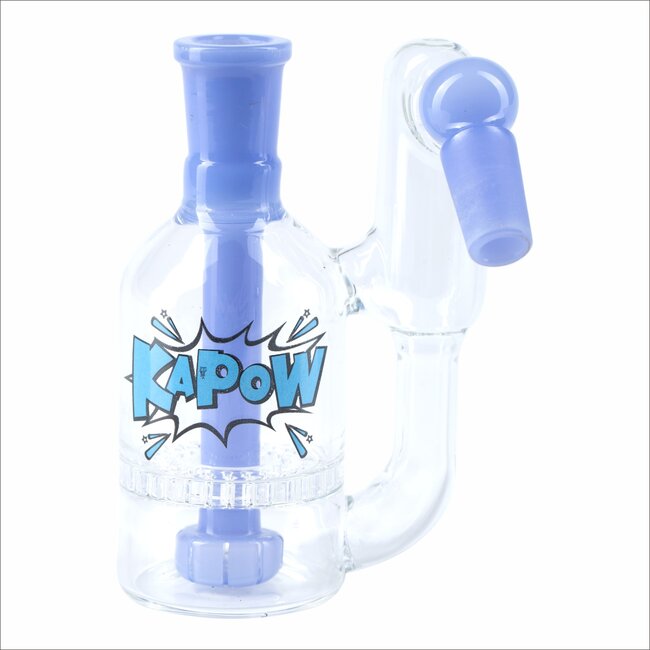 KAPOW KAPOW ASH CATCHER 14MM HONEYCOMB PERCOLATOR 45 DEGREE CE04