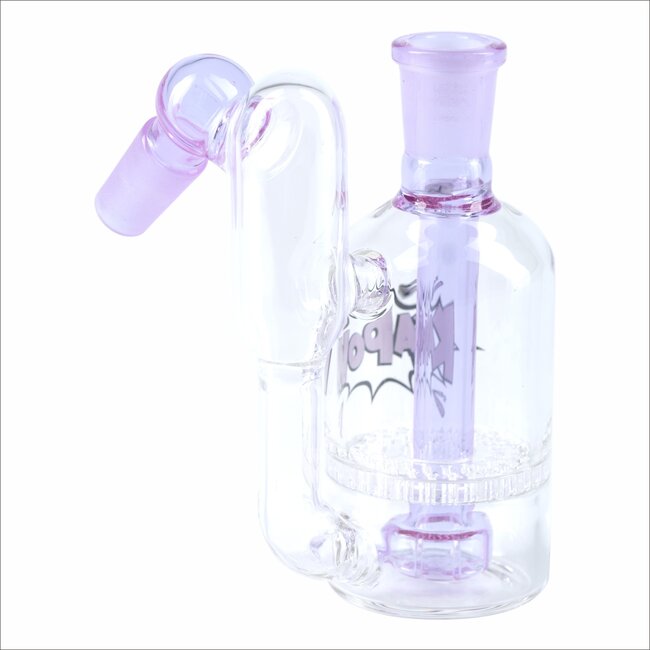KAPOW KAPOW ASH CATCHER 14MM HONEYCOMB PERCOLATOR 45 DEGREE CE04