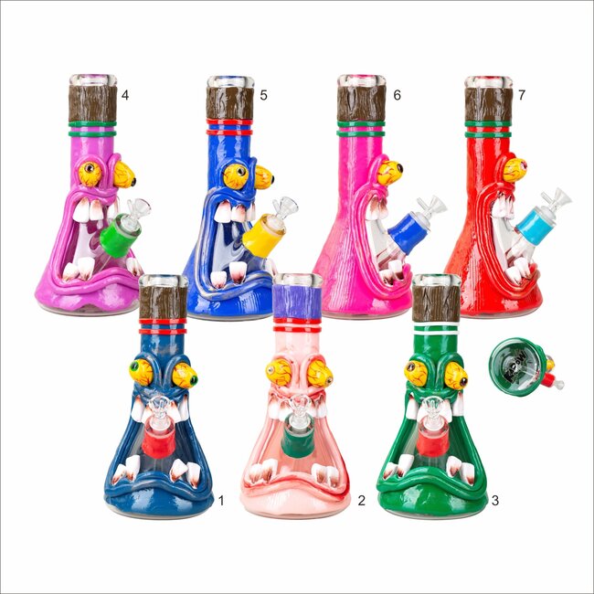KAPOW KAPOW 3D BEAKER BONG  - D30009
