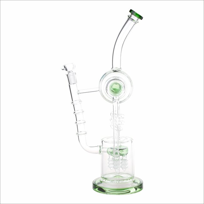 KAPOW KAPOW 15'' DROP PERC RECYCLER BONG-C1567