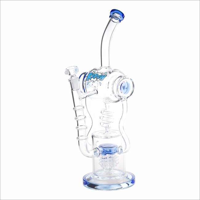 KAPOW KAPOW 15'' DROP PERC RECYCLER BONG-C1567
