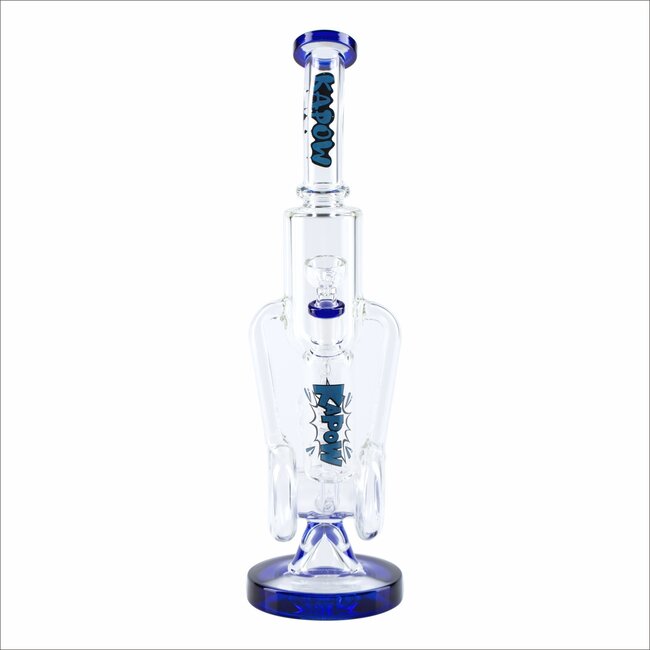 KAPOW KAPOW 13'' SMOKING BUBBLER BONG C1613