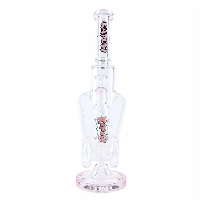 KAPOW KAPOW 13'' SMOKING BUBBLER BONG C1613