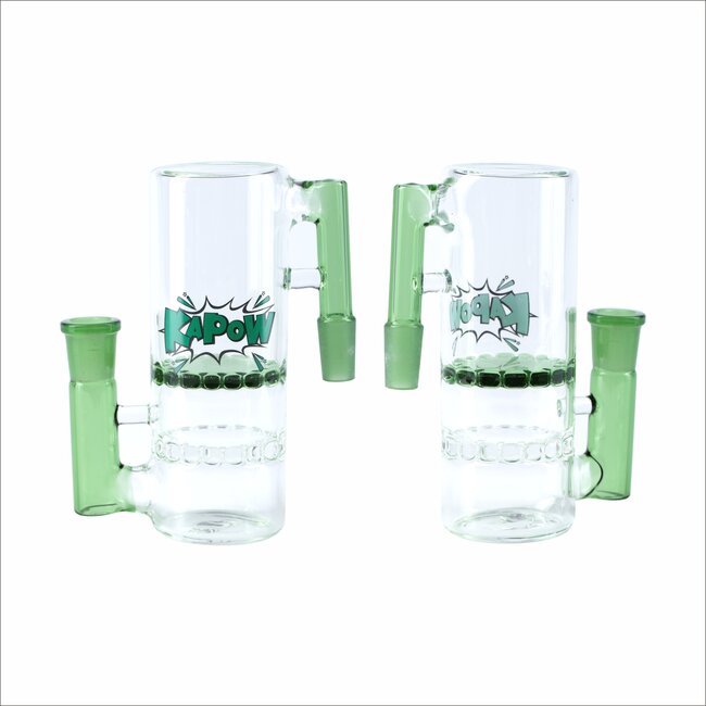 KAPOW ASH CATCHER 14MM HONEYCOMB PERCOLATOR CE65