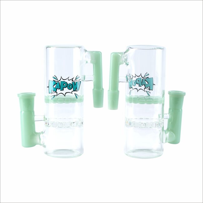 KAPOW ASH CATCHER 14MM HONEYCOMB PERCOLATOR CE65