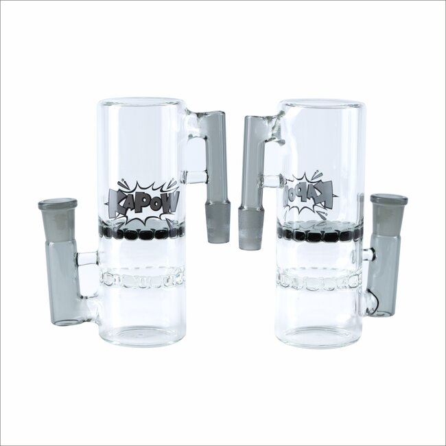 KAPOW ASH CATCHER 14MM HONEYCOMB PERCOLATOR CE65