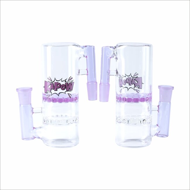KAPOW ASH CATCHER 14MM HONEYCOMB PERCOLATOR CE65