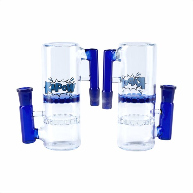 KAPOW ASH CATCHER 14MM HONEYCOMB PERCOLATOR CE65