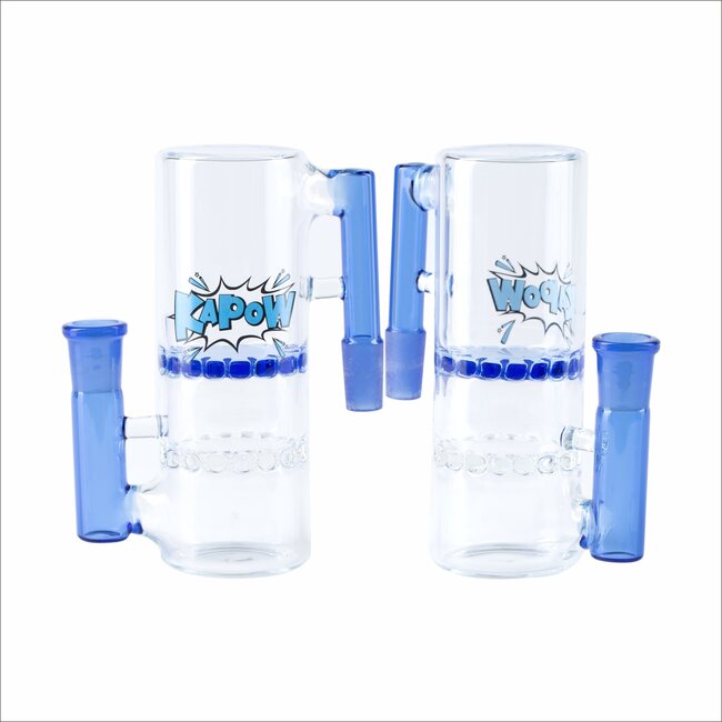 KAPOW ASH CATCHER 14MM HONEYCOMB PERCOLATOR CE65