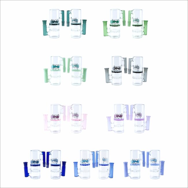 KAPOW ASH CATCHER 14MM HONEYCOMB PERCOLATOR CE65