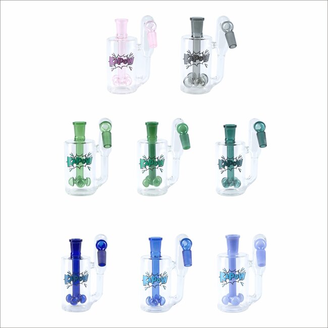 KAPOW ASH CATCHER 14MM 45 DEGREE CE34