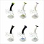 CRYSTAL GLASS 6.7" MINI BEAKER PROPELLOR  DAB RIG C6128